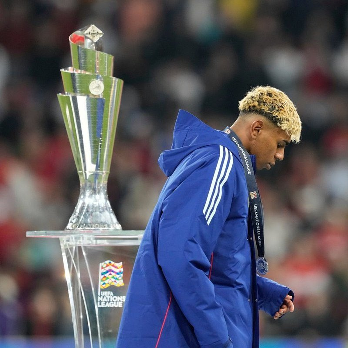 Así terminó la UEFA Nations League para Lamine Yamal. Así terminó la UEFA Nations League para Lamine Yamal.