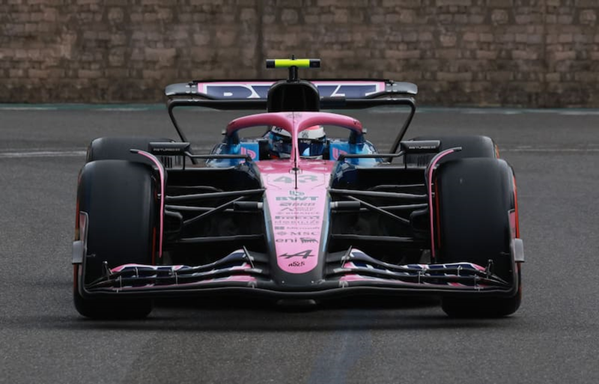 Franco Colapinto y su Ranault Alpine