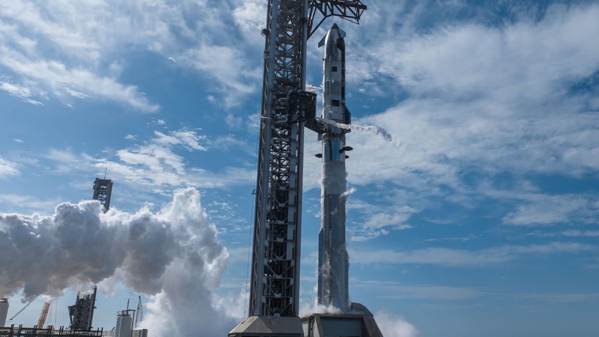 Starship fue mejorado, pero aún no despega. Starship fue mejorado, pero aún no despega.