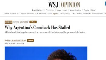 Deshacerse del peso y dolarizar, la recomendación del WSJ a Milei. Deshacerse del peso y dolarizar, la recomendación del WSJ a Milei.