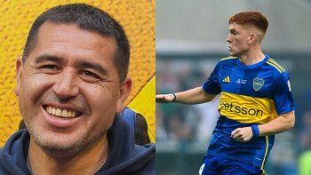 Juan Román Riquelme- Valentín Barco Juan Román Riquelme- Valentín Barco