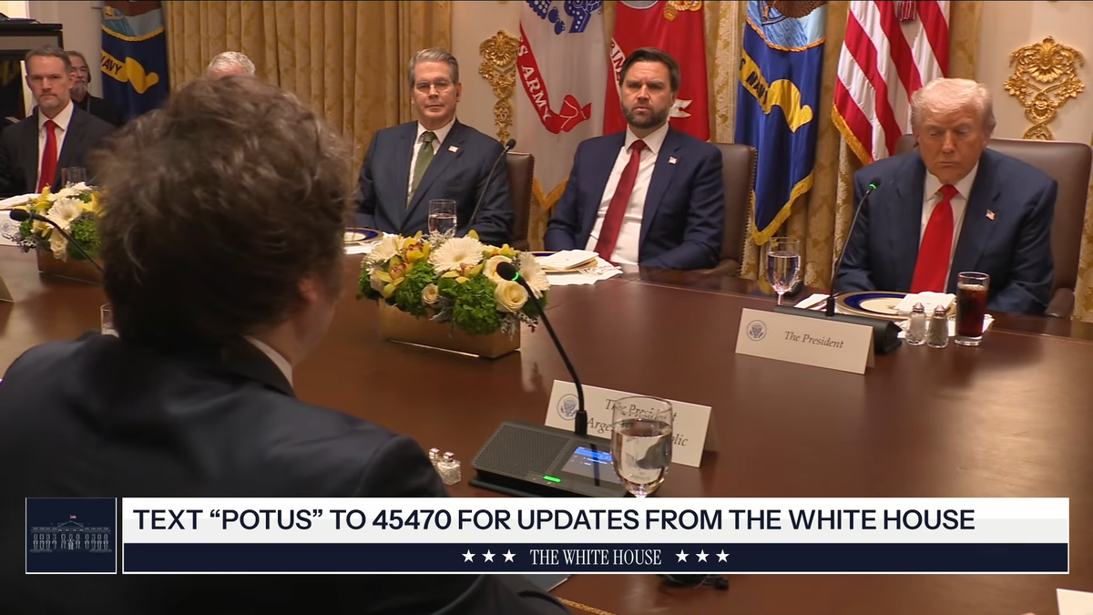 President Trump Participates in a Bilateral Lunch with the President of the Argentine Republic 27-44 screenshot