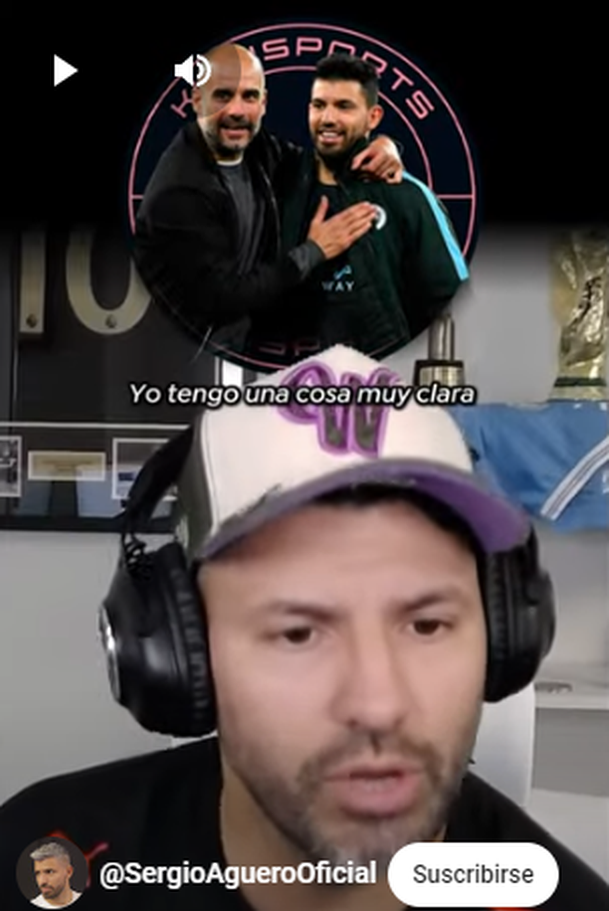 Kun Ag&uuml;ero en stream