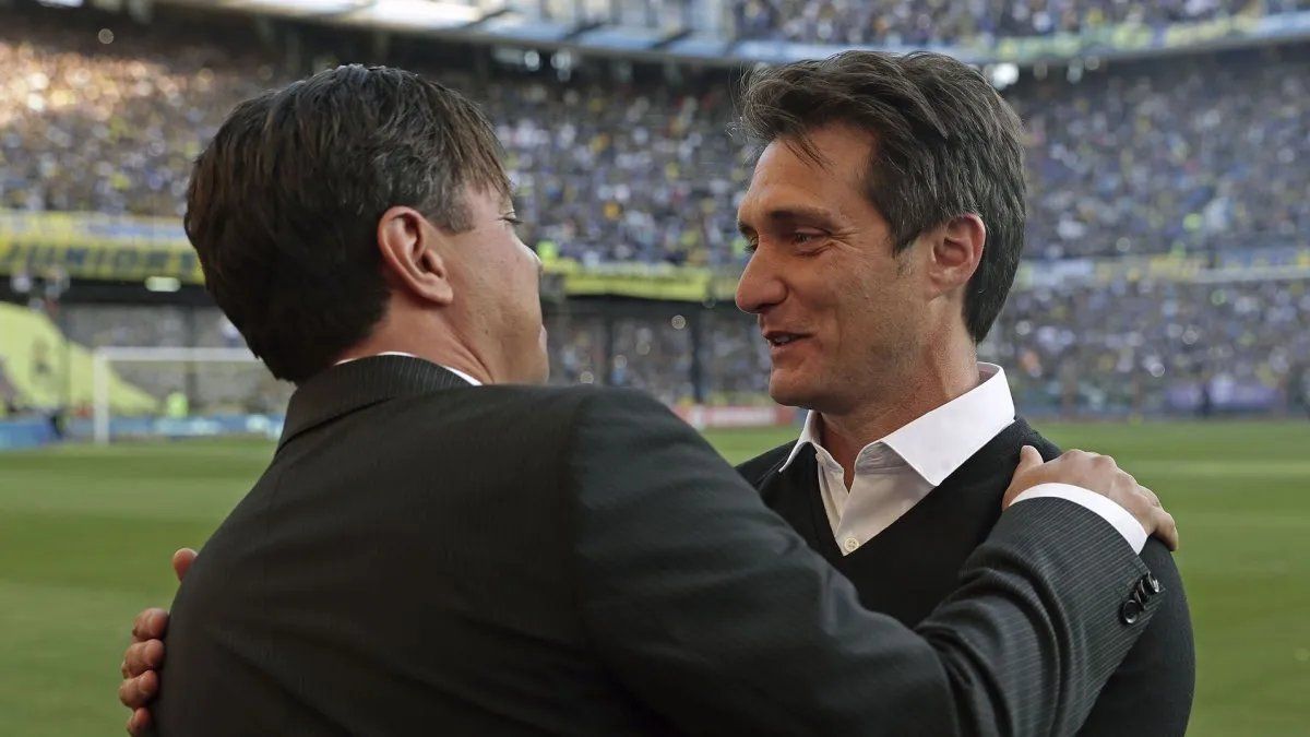 Guillermo Barros Schelotto (Vélez) vs Marcelo Gallardo (River)
