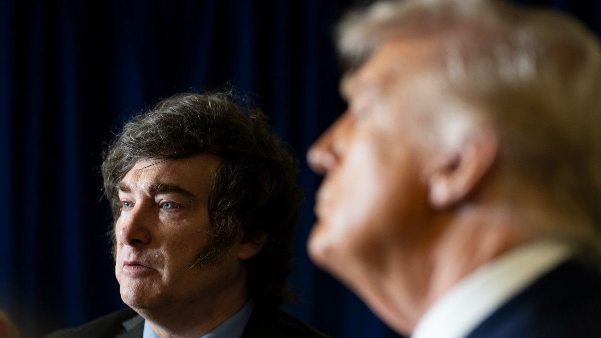 Javier Milei sigue de cerca a Donald Trump.&nbsp;