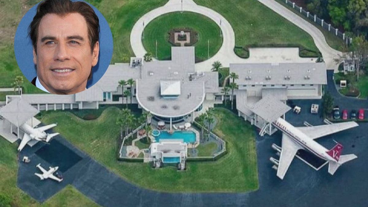 La mansión de John Travolta Un lujo opulento e inigualable