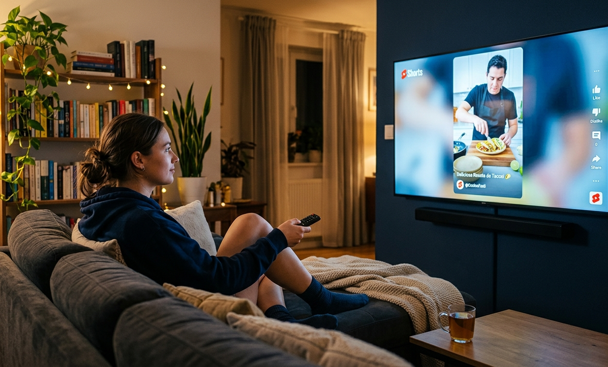 Shorts ya acumula millones de reproducciones mensuales en TV. Shorts ya acumula millones de reproducciones mensuales en TV.