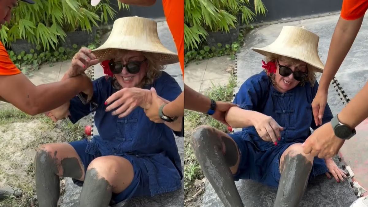 Georgina Barbarossa se cayó en el barro mientras grababa Por el Mundo en Tailandia: un blooper que se convirtió en una aventura que nadie esperaba.