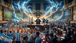 Javier Milei entre el grito de gol y la rosca política.