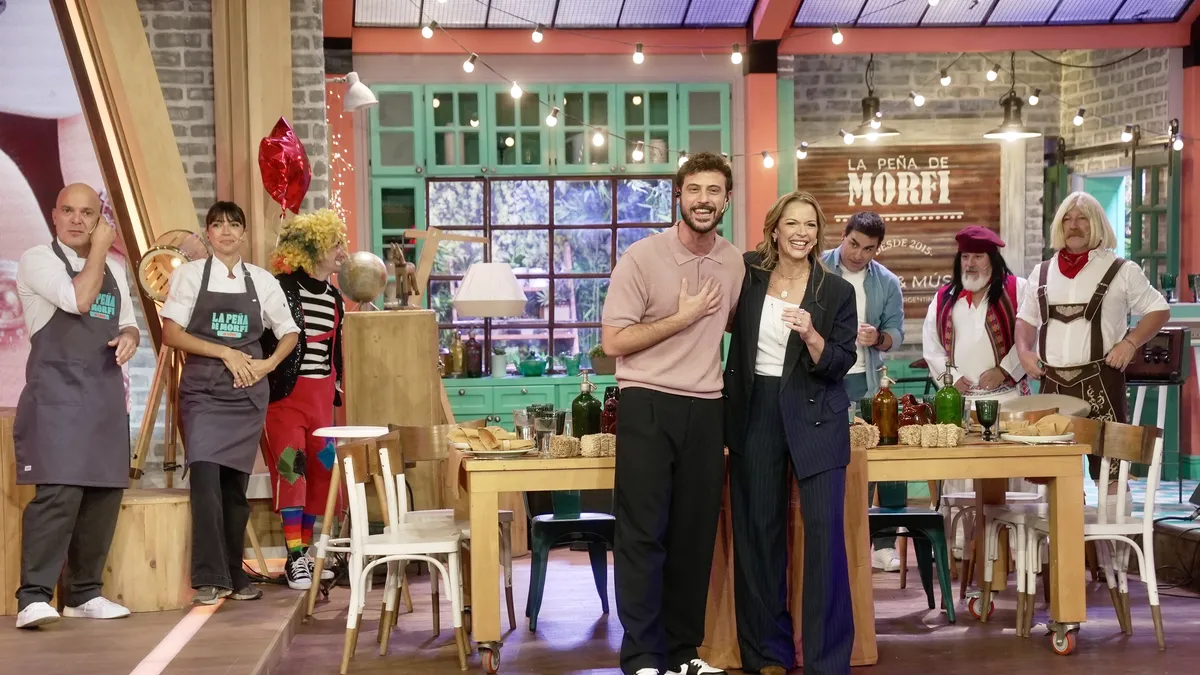 La Peña de Morfi volvió con fuerza, lideró el rating y superó ampliamente a su competencia con picos de 7.7 puntos. Fuente: Telefe La Peña de Morfi volvió con fuerza, lideró el rating y superó ampliamente a su competencia con picos de 7.7 puntos. Fuente: Telefe