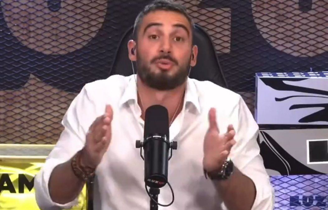 Nicolás Occhiato estalló al aire y apuntó ferozmente contra la competencia. (Foto: Captura de video)