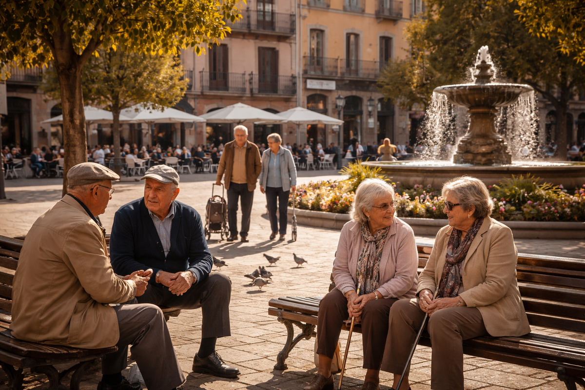 La atención a personas mayores es uno de los ejes del sistema de dependencia en España, uno de los pilares del Estado del bienestar. La atención a personas mayores es uno de los ejes del sistema de dependencia en España, uno de los pilares del Estado del bienestar.
