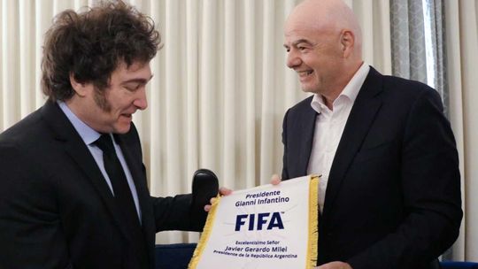 Javier Milei y Gianni Infantino no se cruzarán en el sorteo del Mundial 2026 Javier Milei y Gianni Infantino no se cruzarán en el sorteo del Mundial 2026