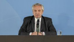 Esta semana, Alberto Fernández encabezó actos pero no dio discursos (ni permitió ingresar a la prensa).