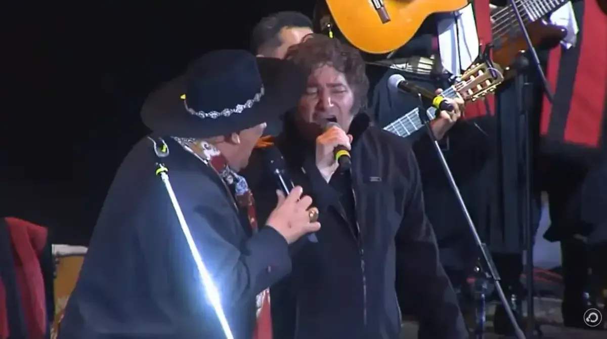 Javier Milei en Jesús María.