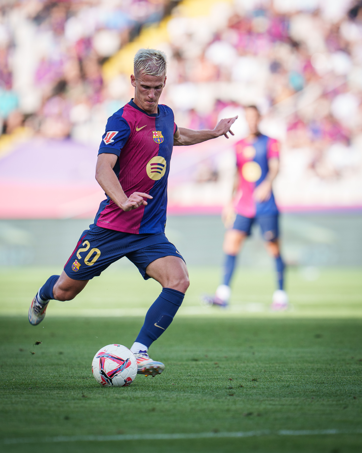 Dani Olmo, clave en el Barsa de Hansi Flick (Foto Barcelona) Dani Olmo, clave en el Barsa de Hansi Flick (Foto Barcelona)