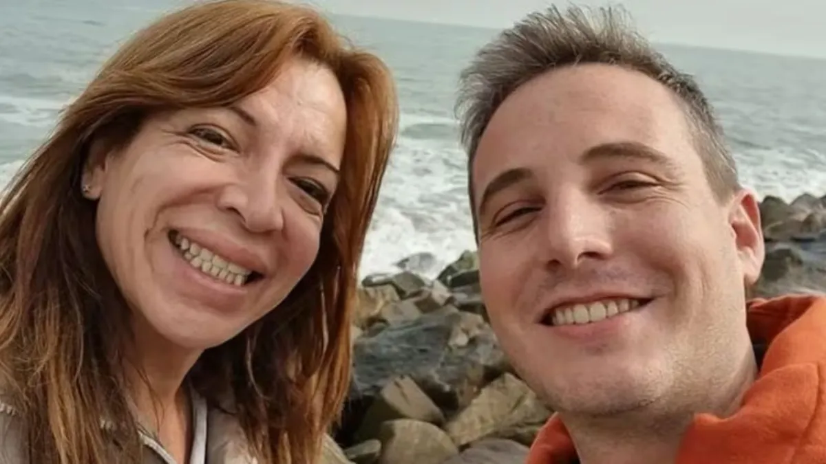 Lizy Tagliani y su marido Sebastián. Lizy Tagliani y su marido Sebastián.