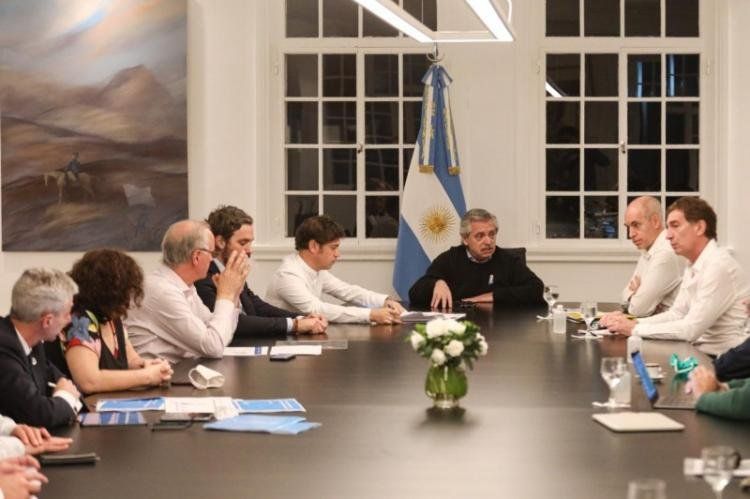 Alberto F. encabeza cumbre con Kicilloff y Larreta para definir cómo sigue la cuarentena