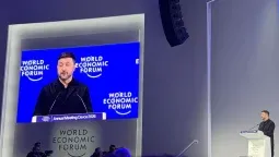 Zelensky en Davos anuncia reunión trilateral en EAU: Maduro juzgado