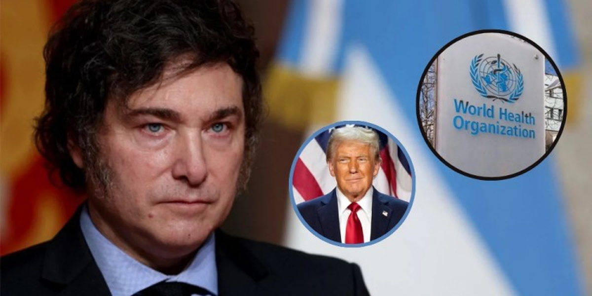 Javier Milei sacó a la Argentina de la OMS, siguiéndole los pasos a Trump, pero el republicano sólo hizo un 