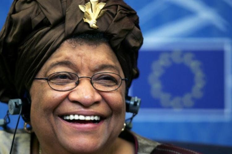 Ellen Johnson Sirleaf, presidente de Liberia
