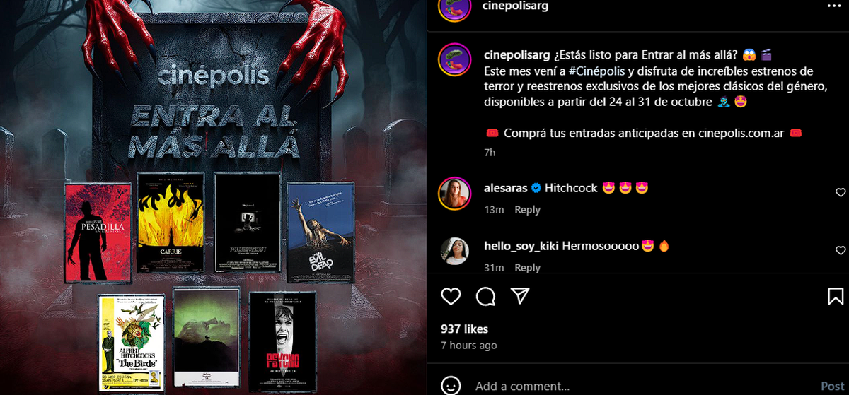 No te quedes afuera de la experiencia que todos van a estar comentando. No te quedes afuera de la experiencia que todos van a estar comentando.