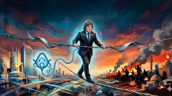 Equilibrio al límite: Javier Milei entre el 'oxígeno' del FMI y el shock de Medio Oriente