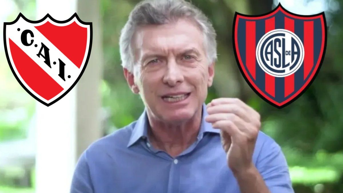 Impacto en San Lorenzo e Independiente por las versiones sobre Mauricio Macri