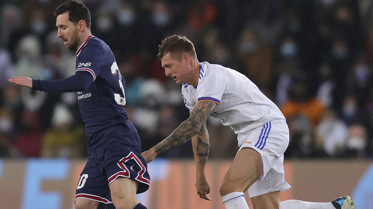 Kylian Mbappé convirtió un golazo, tapó el penal errado de Lionel Messi, que le dio la victoria al París Saint Germain (PSG) sobre el Real Madrid 1-0. (Foto: Noticias Argentinas/CHAMPIONSLEAGUE)