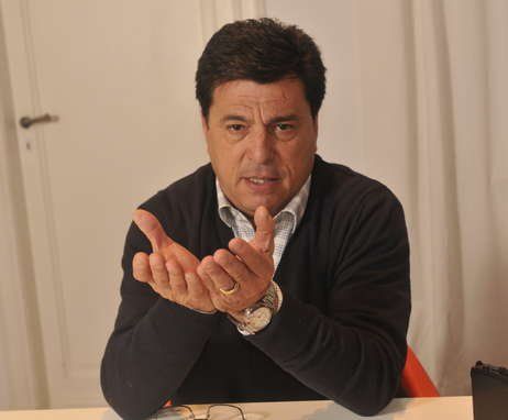 Daniel Passarella, presidente del Club Atlético River Plate.