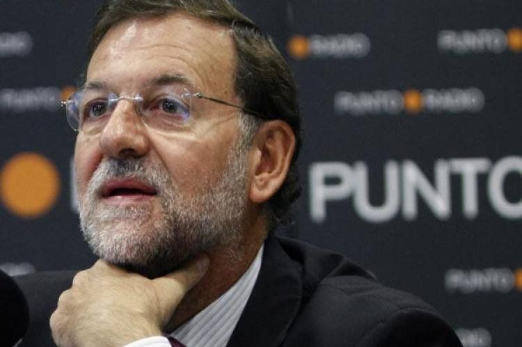 El presidente de España, Mariano Rajoy, en problemas.
