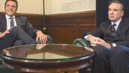 altText(De cómo Massa le robó cámara a Pichetto sin decir absolutamente nada (así será la guerra electoral))}