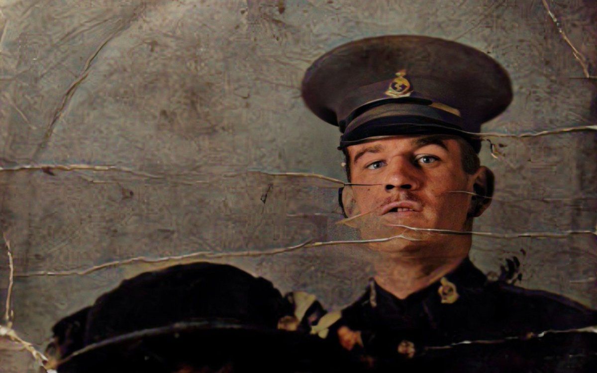 Fotografía restaurada del difunto Joseph Dawson, confundido con el personaje de Leonardo DiCaprio en Titanic