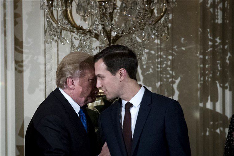 Donald Trump y Jared Kushner: Nuevo Lobby en WDC. Donald Trump y Jared Kushner: Nuevo Lobby en WDC.