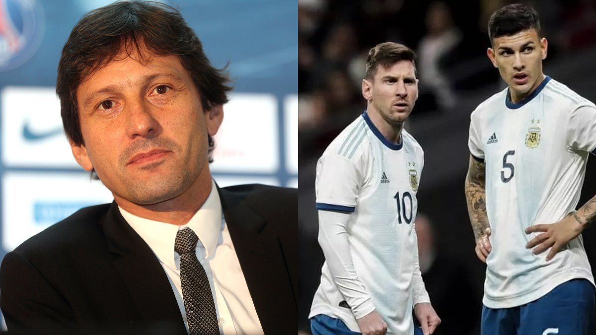 Leonardo, director deportivo del París Saint Germain (PSG), había criticado duramente las convocatorias de Lionel Messi y de Leandro Paredes a la Selección Argentina.
