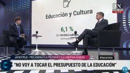 Javier Milei visitó La Cornisa.