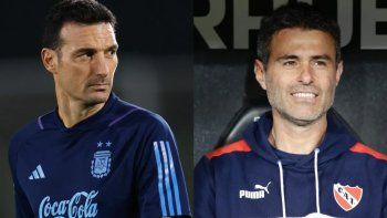 Independiente y Lionel Scaloni Independiente y Lionel Scaloni