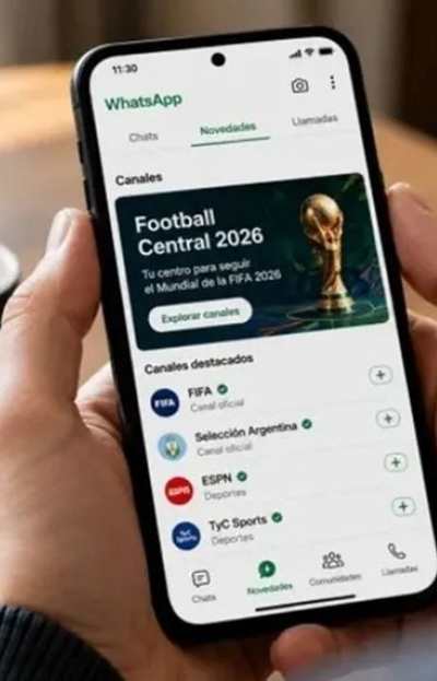 WhatsApp lanzó una nueva función que enloquece a los fans del Mundial
