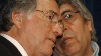 Barrionuevo eligió no mostrarse junto a Moyano y Micheli