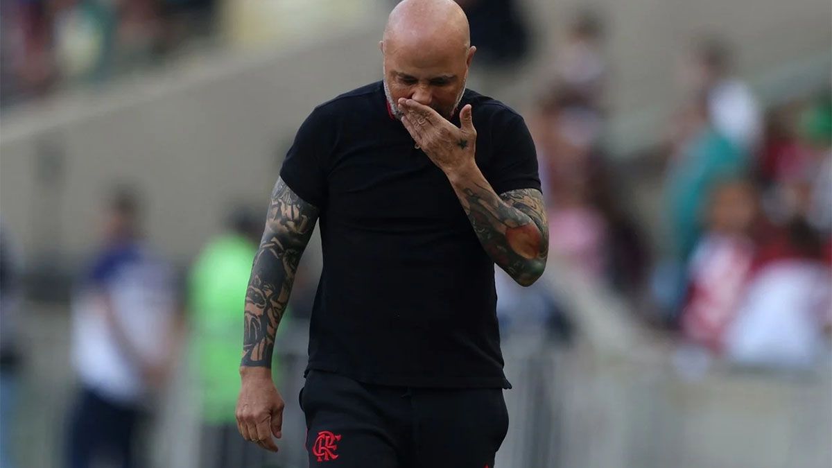 Flamengo negocia por Wendel, al mismo tiempo, el Fla empató y disparó la furia de Jorge Sampaoli.