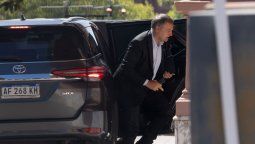 NOTICIAS ARGENTINAS BAIRES FEBRERO 18: El jefe de Gabinete Manuel Adorni, ingresa en Casa de Gobierno. NOTICIAS ARGENTINAS BAIRES FEBRERO 18: El jefe de Gabinete Manuel Adorni, ingresa en Casa de Gobierno.