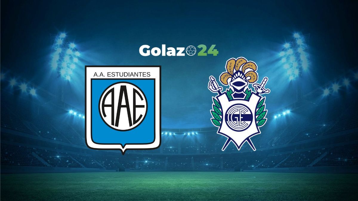 Estudiantes de Río Cuarto se enfrenta a Gimnasia y Esgrima La Plata por la Liga Profesional.