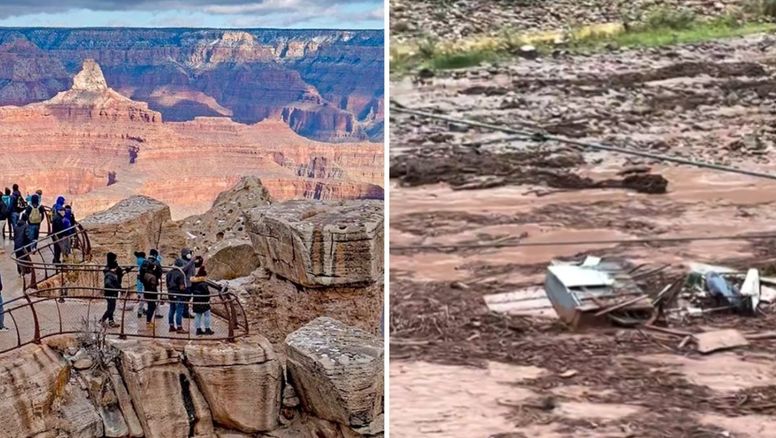 Terror en el Gran Cañón por inundación repentina: Muerte, desaparecidos y advertencia urgente