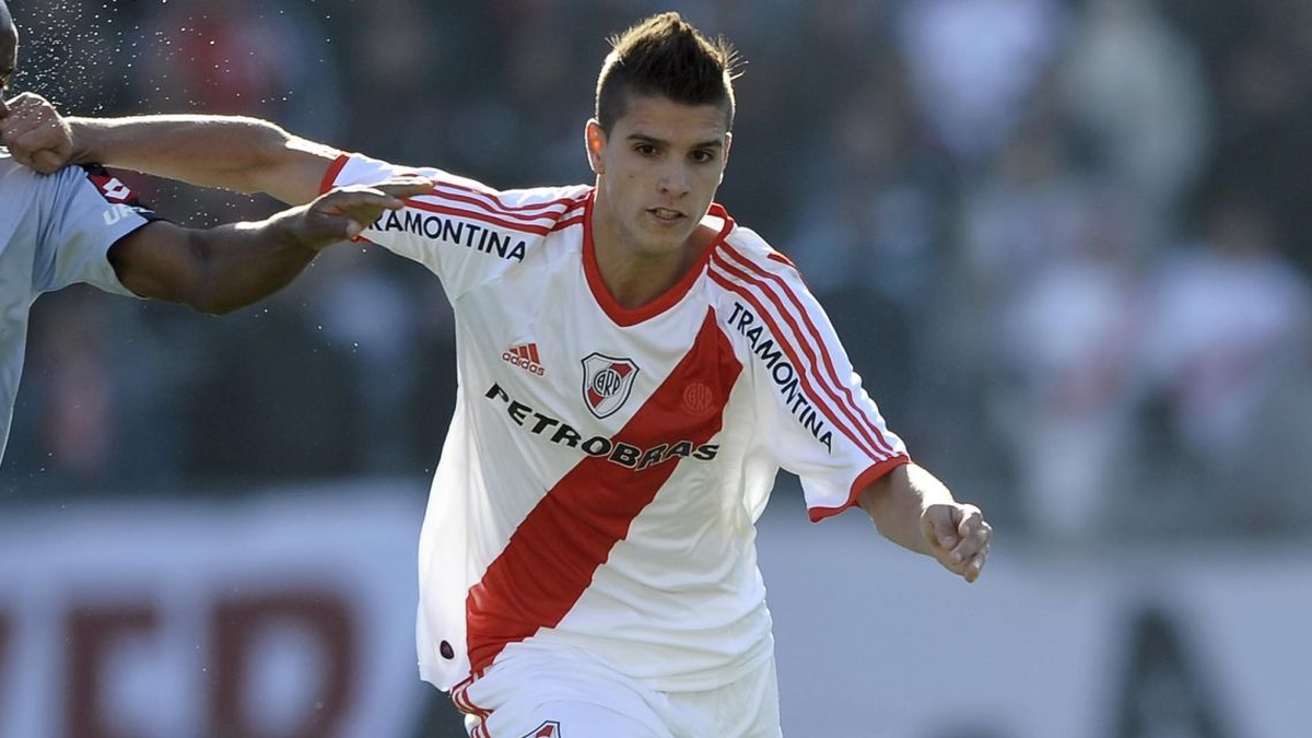 Erik Lamela, nacido en las inferiores de River Plate. Erik Lamela, nacido en las inferiores de River Plate.