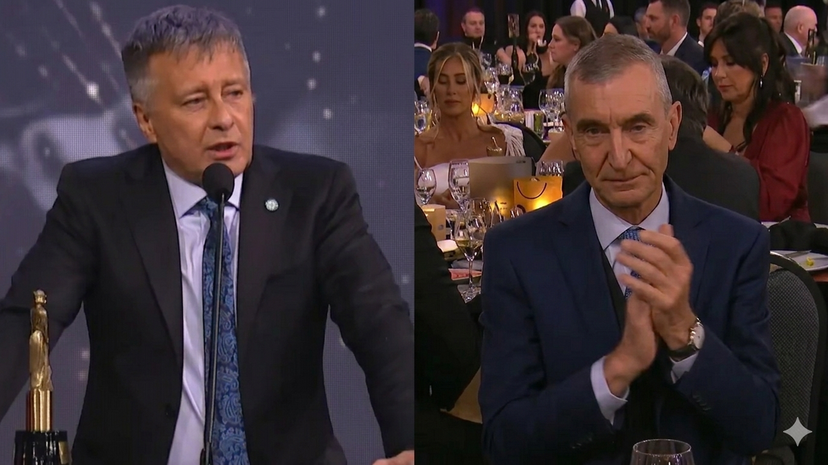 Los Martín Fierro 2026 arden porque todos daban por hecho que Nelson Castro les pasaba el trapo. En redes liquidaron a APTRA (y Rolando Graña ligó de rebote). Foto: Telefe/Gemini