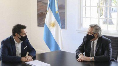 Alberto F. se reunió con Darío Martínez y definió objetivos: mayor producción con empleo, valor agregado y exportación