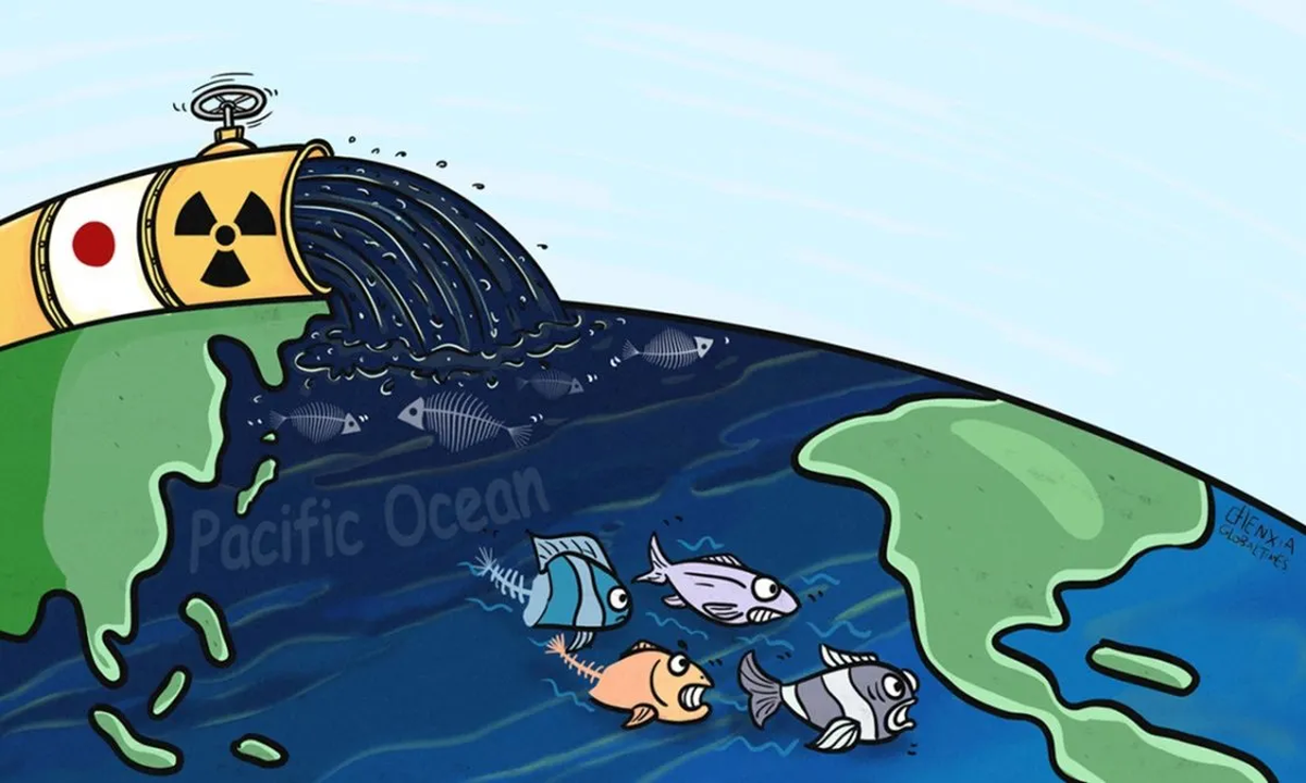 En agosto Japón inicio el vertido de toneladas de agua contaminada con energía nuclear de la planta devastada de Fukushima en el Océano Pacífico. En agosto Japón inicio el vertido de toneladas de agua contaminada con energía nuclear de la planta devastada de Fukushima en el Océano Pacífico.