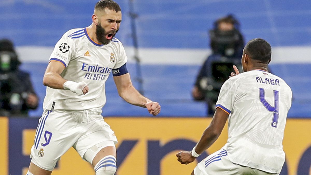 Real Madrid le propinó un “cachetazo” al París Saint Germain (PSG), de Lionel Messi, tras ganarle 3-1 y lo eliminó de la Champions League. (Foto: Noticias Argentinas/Real Madrid).