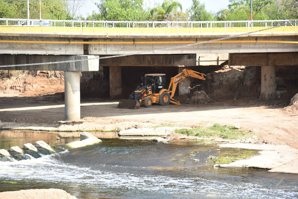 Retomaron los trabajos en la Cascada Saladillo. Retomaron los trabajos en la Cascada Saladillo. 