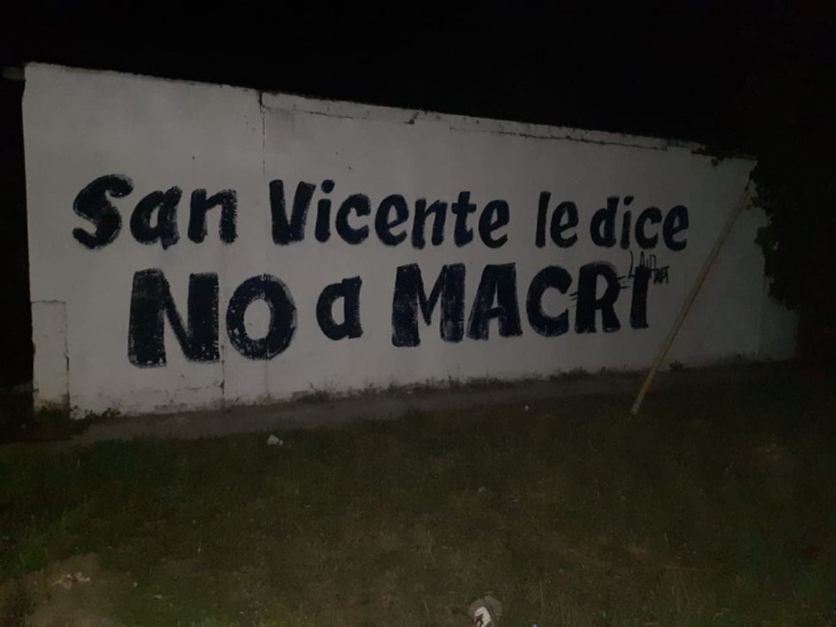 Otro nombre de un distrito bonaerense acompañado del slogan “No a Macri” que el FdT empezó a instalar como eje de su campaña electoral ¿le funcionará?